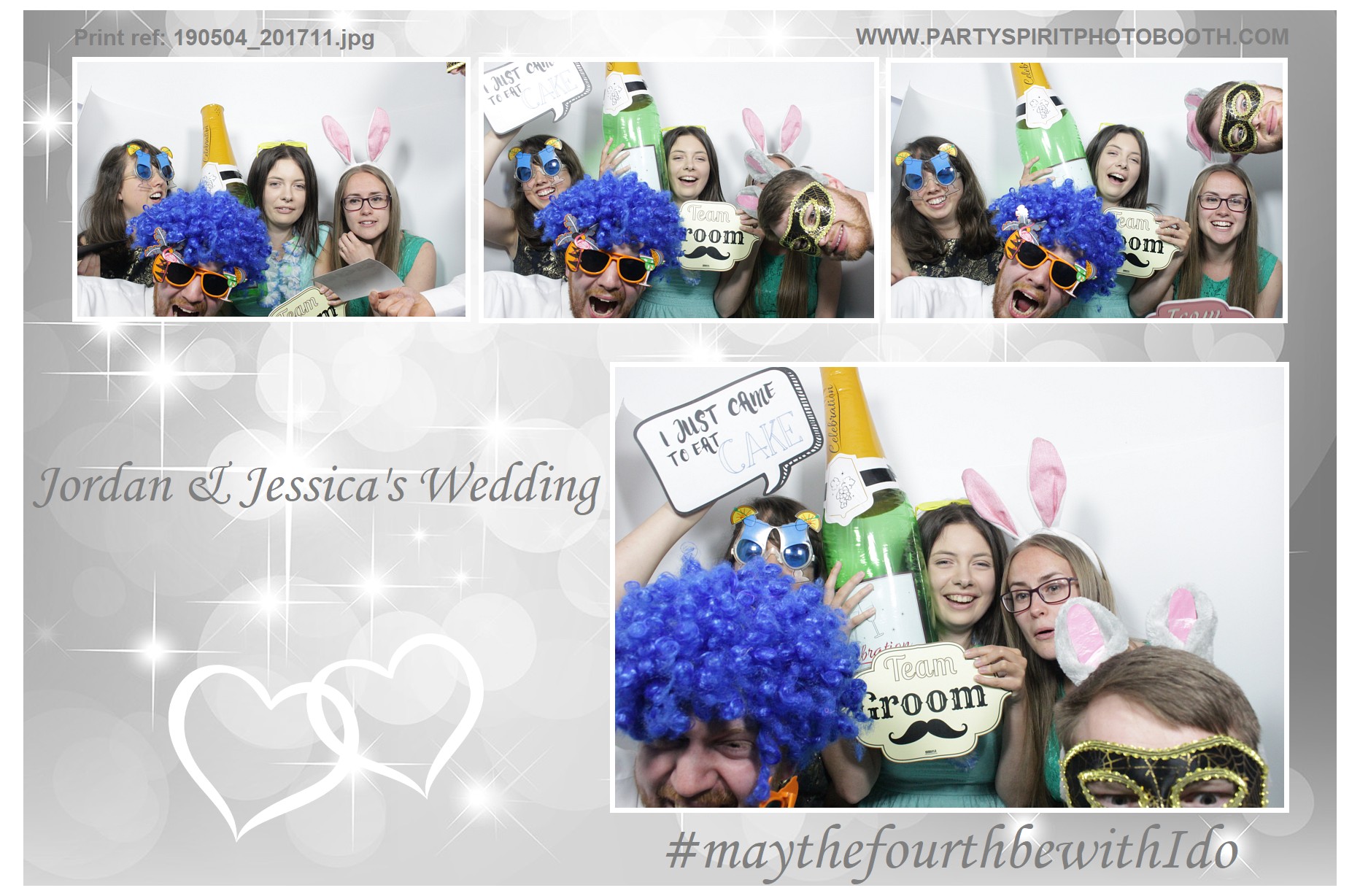 Jordan and Jessica's Wedding | View more photos from the event at gallery.partyspiritphotobooth.com/u/PartySpiritPhotoBooth/Jordan-and-Jessicas-Wedding